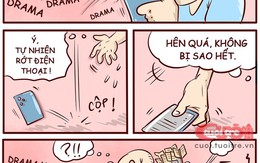 Drama cập nhật theo mili giây, người tối cổ nhiều như lá mùa thu