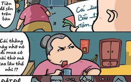 Phụ mẹ đi chợ ngày 30 Tết