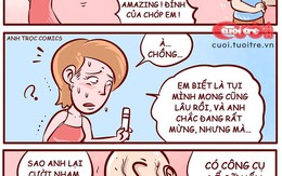 2 vạch vào ngày mùng 5 Tết, amazing gút chóp!