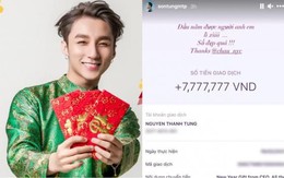 Sắp tới ngày Thần Tài, sao Việt nô nức khoe tiền lì xì