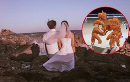 Cặp đôi bị lừa mua ba xiên tôm dính cát giá 50 nghìn ở Vũng Tàu