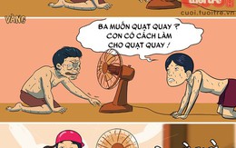 Phát minh mùa nắng nóng: Quạt vẫn quay dù cúp điện