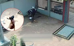 Bà bầu 5 tháng cầm rựa rượt tên trộm phá cổng bẻ khóa xe máy