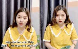 Vợ ngơ ngác khi nhờ chồng mua thơm nếu 'thấy xoài mua thêm 4 trái'
