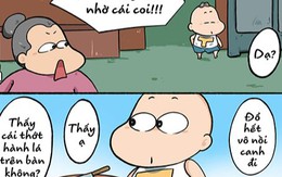 Hình như thằng Tí có thù với nữ công gia chánh