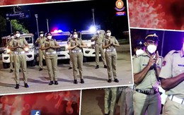 Cảnh sát Ấn nhảy cực ngầu kêu gọi chống dịch lan toả cực mạnh MXH