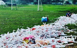 Liveshow để lại đống rác trên sân vận động, phía Mỹ Tâm nói gì?