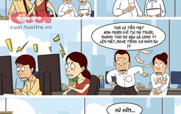 Công ty tôi trong ngày sale sập sàn