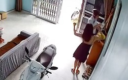 Sáng sớm vợ nhún nhảy kute, tạm biệt chồng đi làm