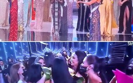 Người đẹp cách xa 2 mét chờ công bố hoa hậu, cái kết lại bất ngờ