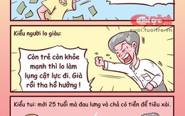 Xài tiền khi còn trẻ hay tiết kiệm cho tuổi già?