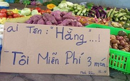 Ảnh vui 3/6: 'Ai tên Hằng miễn phí 3 món'