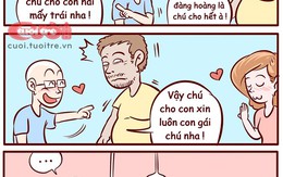 Cứ xin đàng hoàng, cái gì chú cũng cho hết