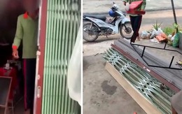 Chia tay... tháo cửa từng tặng vợ, anh chồng bị trách 'cạn tình'
