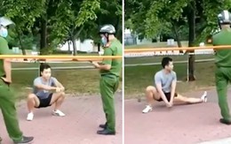 Thanh niên 'tâm bất biến' khi bị nhắc nhở không đeo khẩu trang