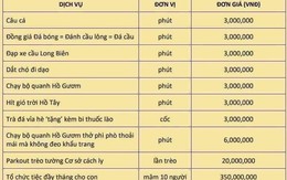 Ảnh vui 29/7: Hé lộ 'bảng giá dịch vụ' tại Hà Nội sau chỉ thị 16