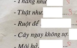 Ảnh vui 5/8: Cười mệt với học trò lớp 1 điền thành ngữ siêu lầy