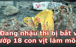 Vua Còm 11/8: Cướp 18 con vịt làm mồi nhậu, bị bắt khi đang phá mồi
