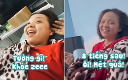 Cô gái tinh tướng sau khi tiêm vaccine