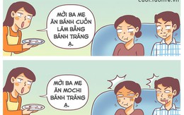 Cô gái đảm đang vẫn bị ba mẹ cho ăn đòn