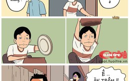 Thằng Vàng bị ăn trộm gạo