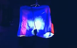 Chàng trai biến quần đùi thái thành lồng đèn trung thu