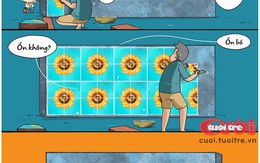 Thằng Tí làm phụ hồ