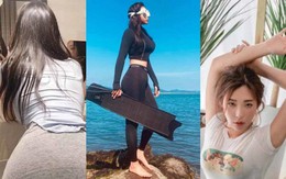 Mẫu Hàn nặng 70kg gây sốt với hình ảnh vóc dáng gợi cảm