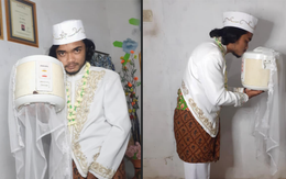 Anh trai 'kết hôn đồng tính' với chiếc... nồi cơm điện hiệu Philips