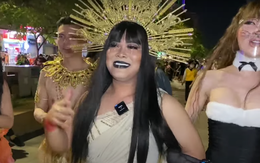 'Vũ Thu Phương cá viên chiên' nói không với khẩu trang ở phố đi bộ