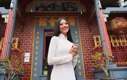 Á hậu Kim Duyên về quê làm rõ ồn ào nợ môn, học hành bết bát