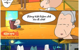 Thằng Tí phơi đồ, cả xóm mất ngủ