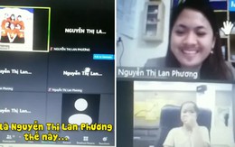 Cô giáo dạy online đau đầu với học trò lầy lội