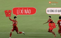Ảnh chế: Tuyển Việt Nam 'lì xì năm mới' cho người hâm mộ
