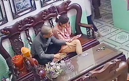 Vợ nổi quạu khi chồng ngoáy mũi chùi vào chân