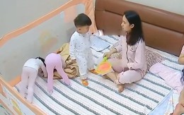 Mẹ bất lực với độ nghịch ngợm tấu hài của 3 con
