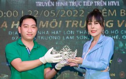 Cận cảnh vương miện 'Hoa hậu Môi trường Việt Nam' hơn 6,8 tỉ đồng