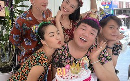 Ảnh vui sao Việt 27/5: Hội bạn Lan Ngọc diện đồ bông dự sinh nhật