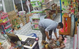 Vợ ngã chổng vó vì chồng đùa dai