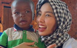 Cậu bé Angola hát tiếng Việt thành thục cùng hoa hậu Thùy Tiên