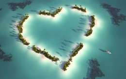 Cùng người yêu vi vu đến 10 hòn đảo hình trái tim