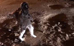 Video 'phi hành gia đi trên Mặt trăng' gây xôn xao ở Ấn Độ