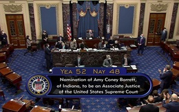 Bà Amy Coney Barrett trở thành thẩm phán Tòa án tối cao Hoa Kỳ