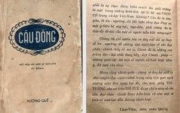 Tìm được bản in sách Việt ngữ kịch bản Cậu Đồng của thiền sư Thích Nhất Hạnh