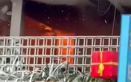 Quán ăn cháy dữ dội ngay ngày đầu năm, thiêu rụi nhiều tài sản