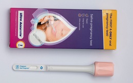 Que thử thai bằng nước bọt đầu tiên thế giới