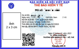 Từ 1-4, người dân toàn quốc sẽ sử dụng thẻ bảo hiểm y tế mới