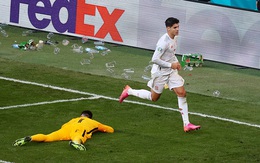 Morata và bàn thắng dành cho vợ con