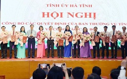 Hà Tĩnh luân chuyển, điều động nhiều cán bộ chủ chốt