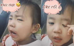 Mẹ trẻ cao tay dạy con ăn vạ đúng cách